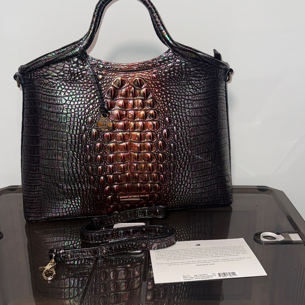 Brahmin Elaine Black Pearl Ombre Melbourne
